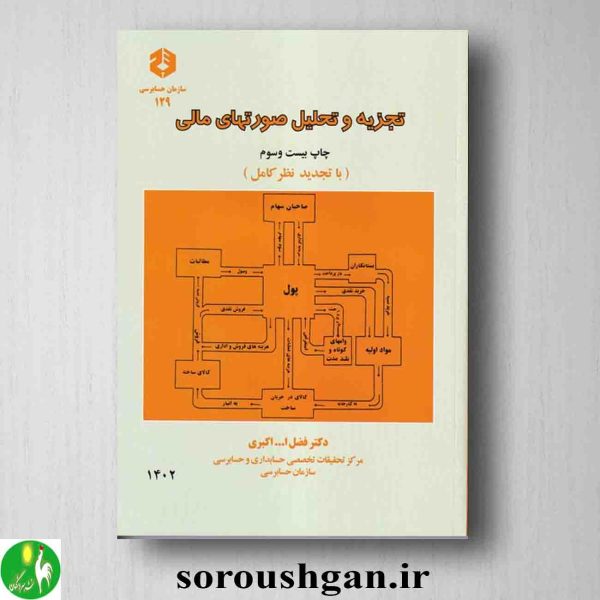 خرید کتاب نشریه 129 تجزیه و تحلیل صورتهای مالی فضل الله اکبری