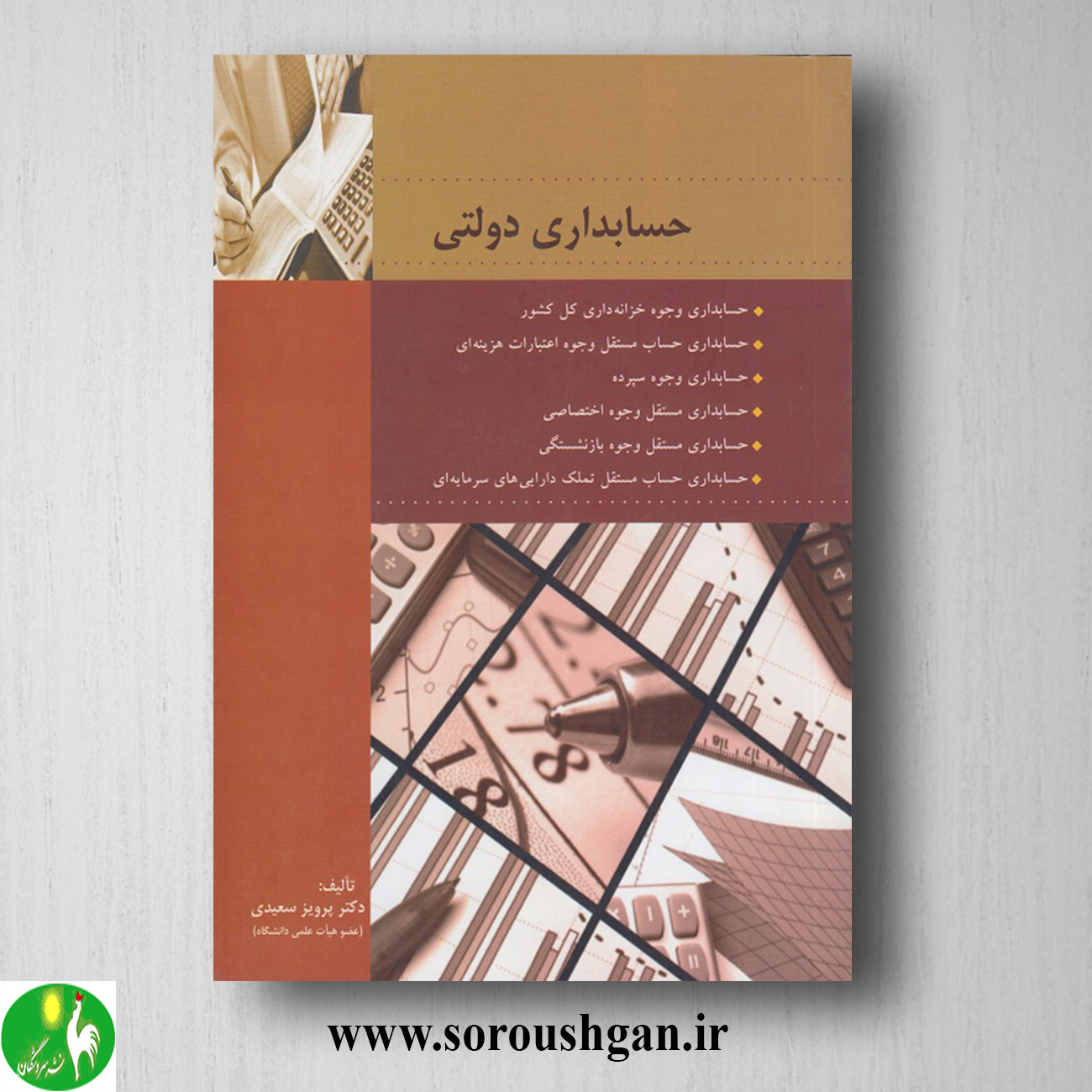 کتاب حسابداری دولتی اثر پرویز سعیدی خرید کتاب حسابداری دولتی اثر پرویز سعیدی