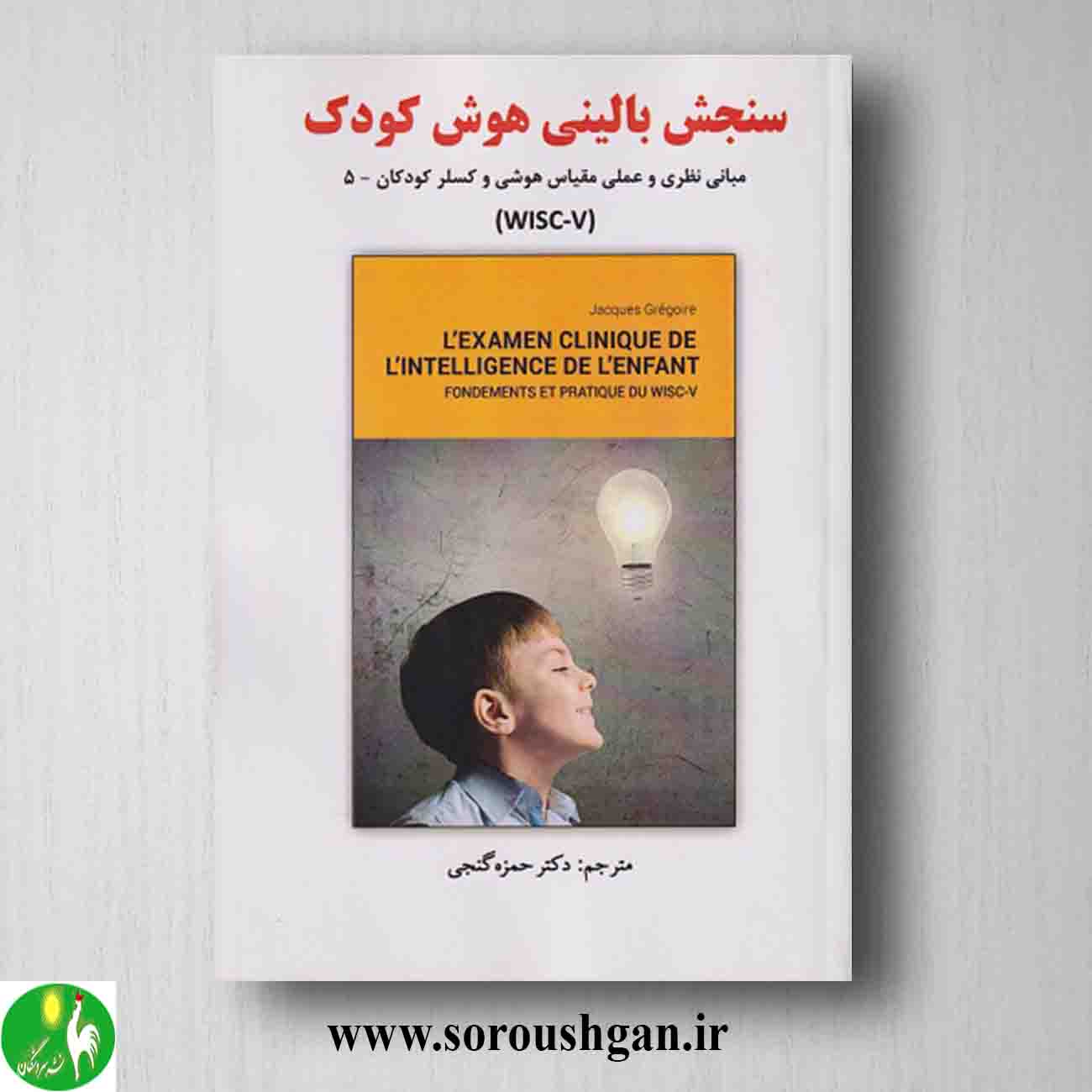 کتاب سنجش بالینی هوش کودک اثر حمزه گنجی خرید کتاب سنجش بالینی هوش کودک ژاک گر گوار ترجمه حمزه گنجی