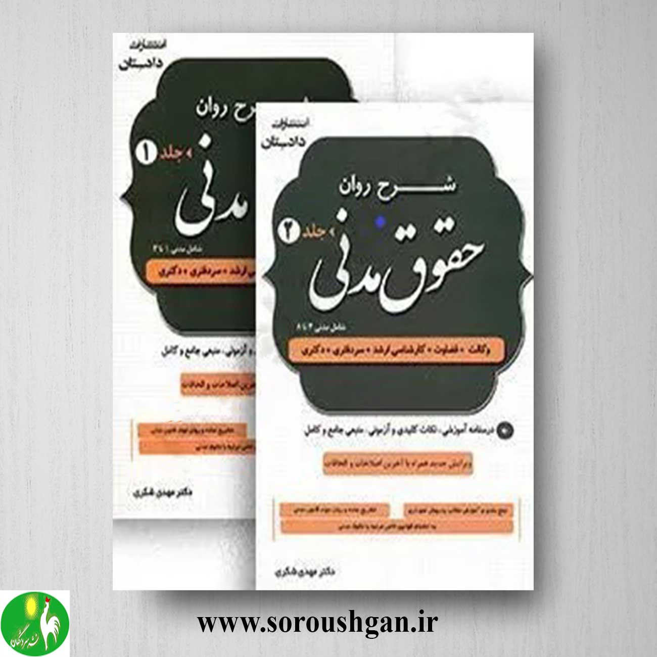 کتاب شرح روان حقوق مدنی (دو جلدی) اثر مهدی شکری خرید کتاب شرح روان حقوق مدنی (دو جلدی) اثر مهدی شکری
