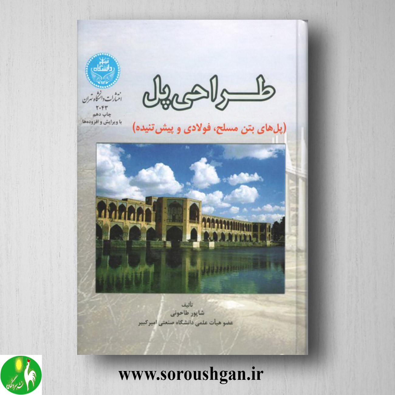 کتاب طراحی پل اثر شاپور طاحونی خرید کتاب طراحی پل اثر شاپور طاحونی