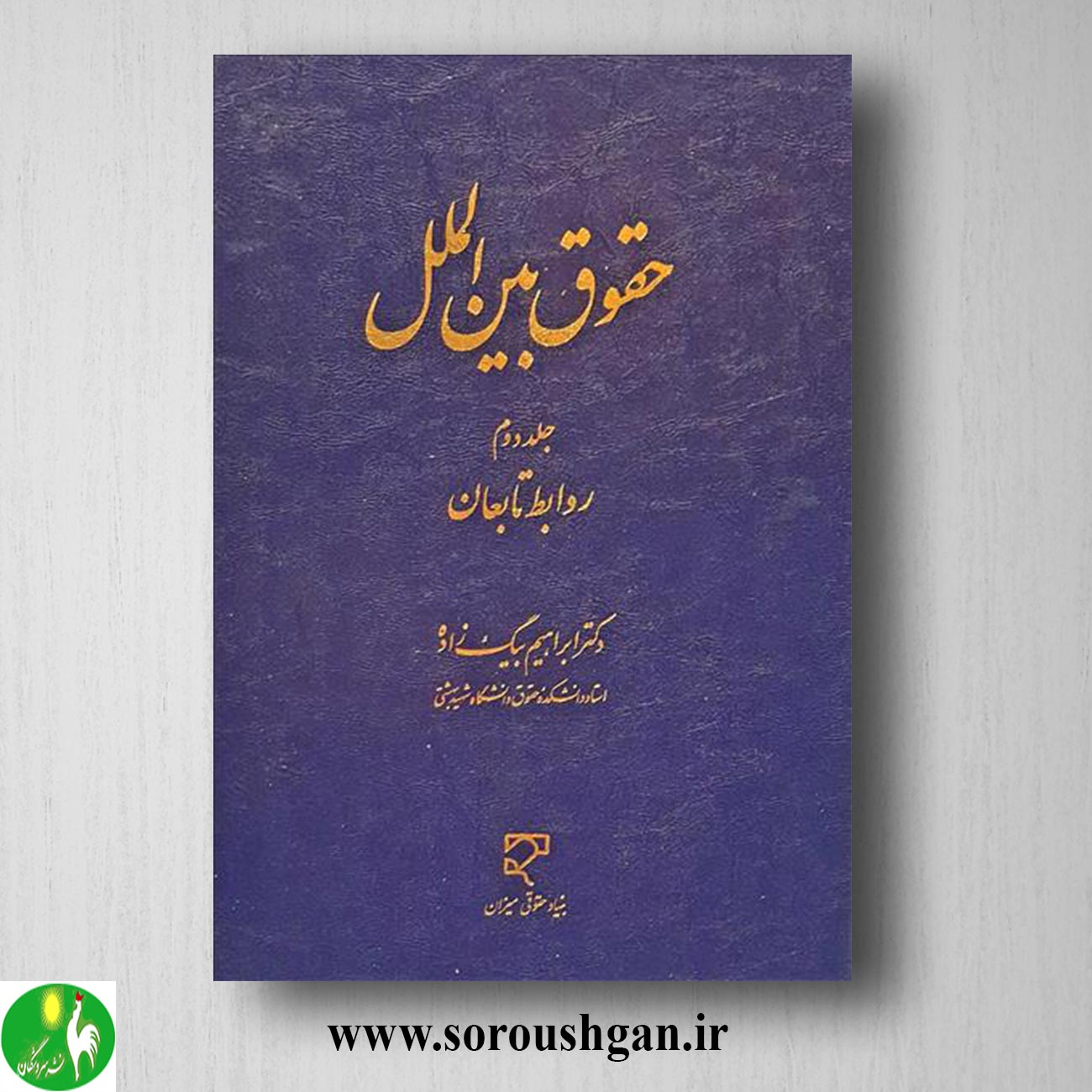 کتاب حقوق بین الملل جلد دوم ابراهیم بیگ زاده خرید کتاب حقوق بین الملل جلد دوم ابراهیم بیگ زاده